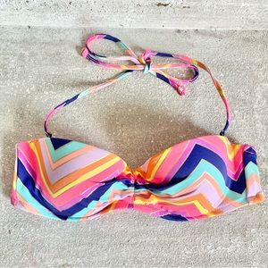 Victoria’s Secret chevron bikini top